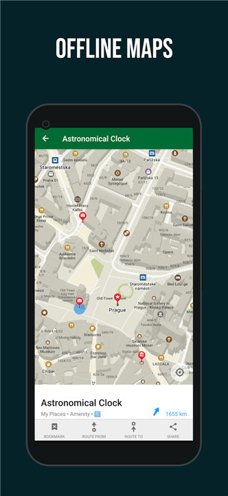 Organic Maps・Offline Map & GPS screenshot1