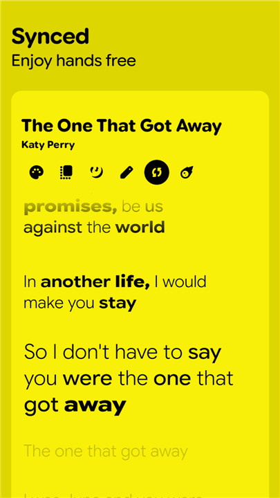 Rush - Lyrics App screenshot4