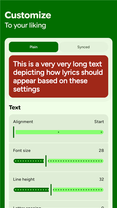 Rush - Lyrics App screenshot5