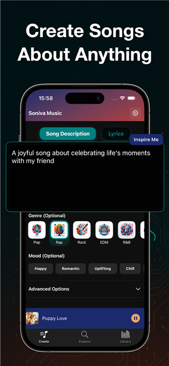 AI Song Maker: Soniva Music screenshot2
