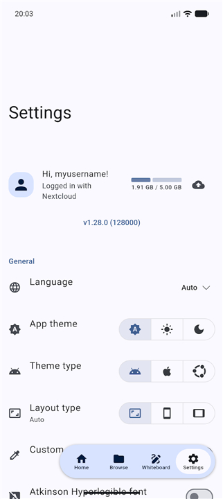 Saber: Handwritten Notes screenshot4