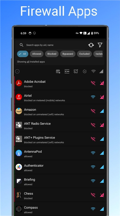 Rethink: DNS + Firewall + VPN screenshot5