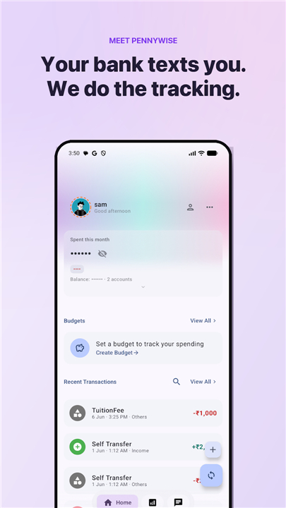 PennyWise AI - Expense Tracker screenshot1