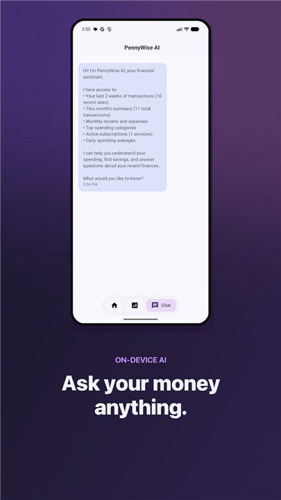 PennyWise AI - Expense Tracker screenshot2
