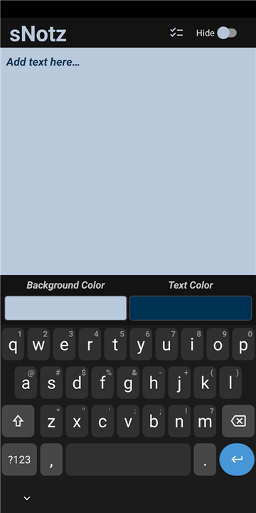 sNotz: Notes & Checklists screenshot2