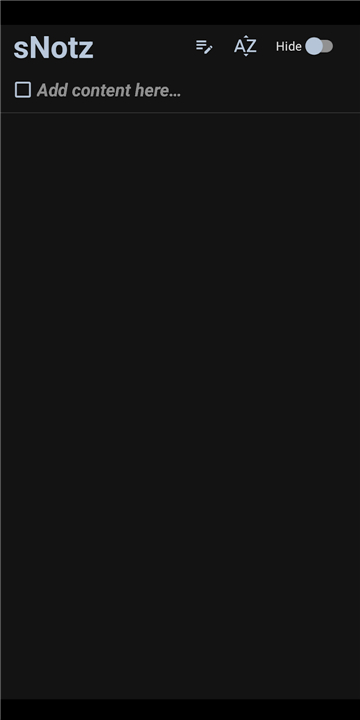 sNotz: Notes & Checklists screenshot3