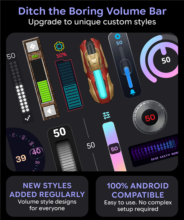 Volume Control Styles SynEdge screenshot1