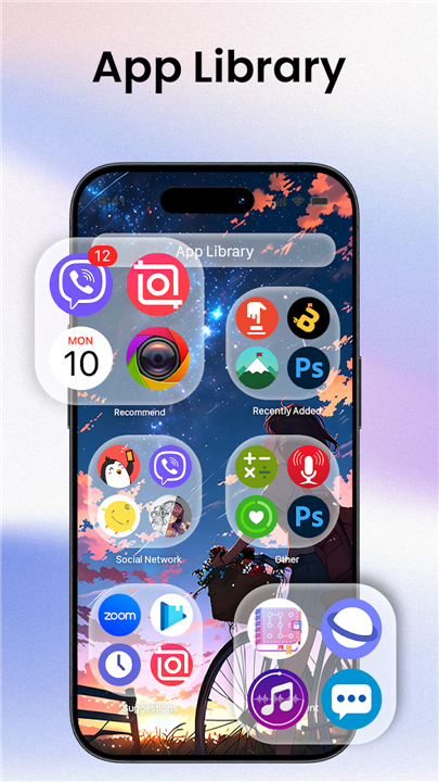 Launcher OS - Themes & Widgets screenshot4