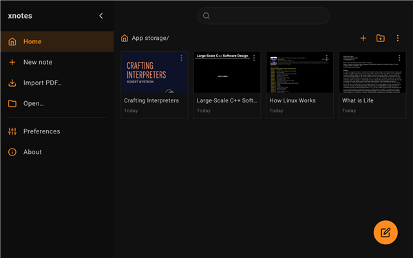 xnotes screenshot2