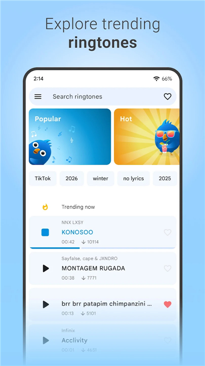 Music Ringtones & Alarm Sounds screenshot1