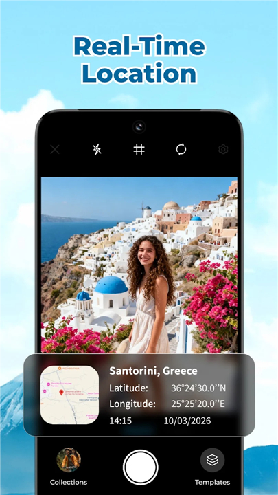 GPS Camera: Photo Map & Time screenshot2