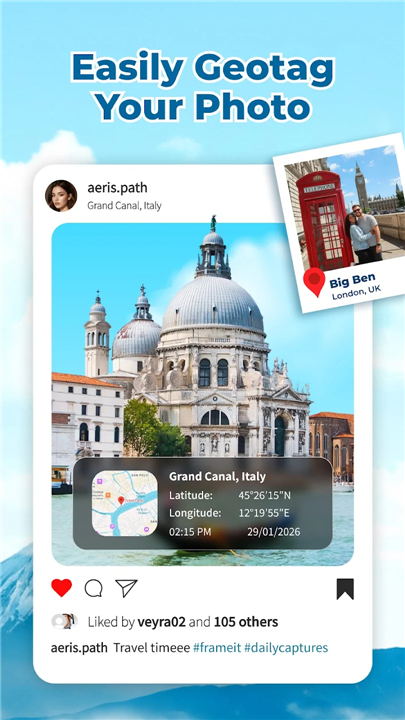 GPS Camera: Photo Map & Time screenshot4