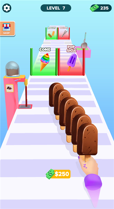 Ice Cream Stack Runner Games screenshot1