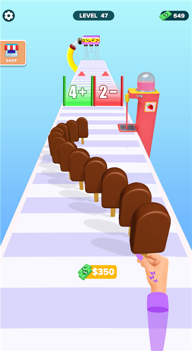 Ice Cream Stack Runner Games screenshot6