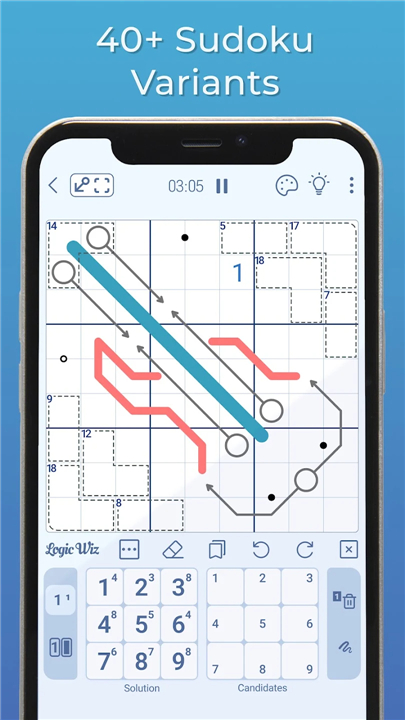 Sudoku & Variants by Logic Wiz screenshot4