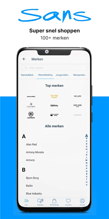 Sans - Merkkleding & fashion screenshot2