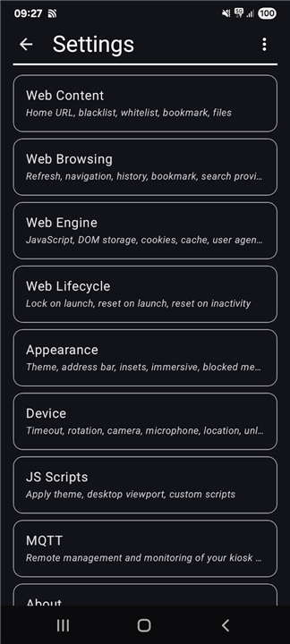 Webview Kiosk screenshot5