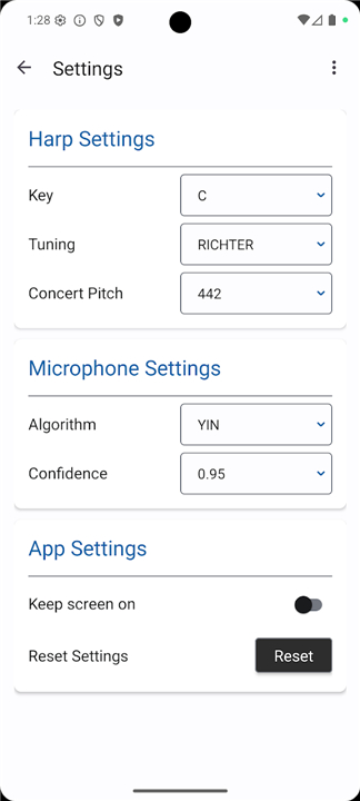 Lets Bend: Harmonica Tuner screenshot3