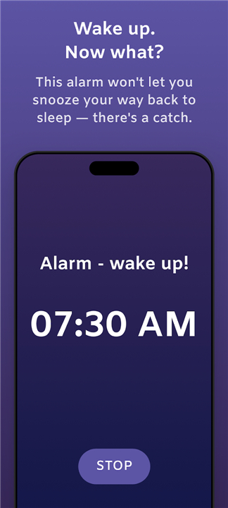 QRAlarm - QR Code Alarm Clock screenshot1