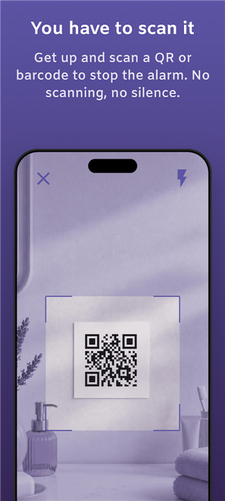 QRAlarm - QR Code Alarm Clock screenshot2
