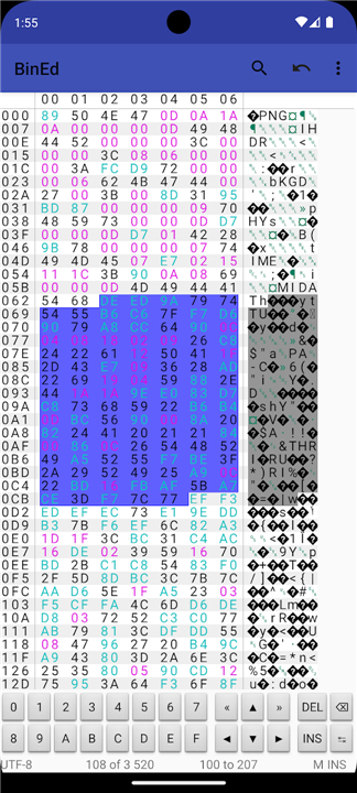 BinEd - Hex Editor screenshot1