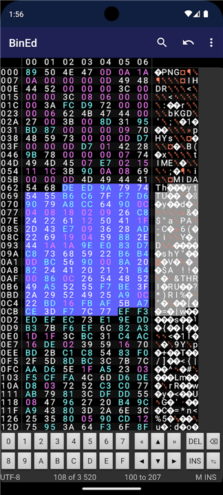 BinEd - Hex Editor screenshot2
