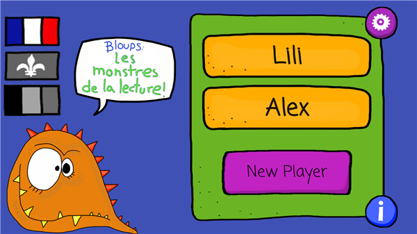 Bloups! screenshot1