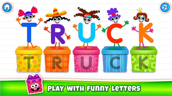 Bini ABC Kids Alphabet Games! screenshot3