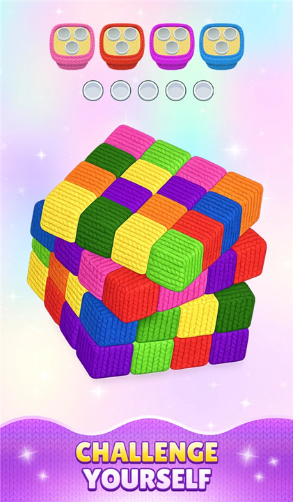Yarn Sort 3D: Jam Puzzle screenshot6