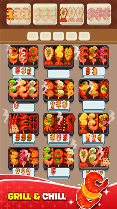 Skewer Jam: Food Sort screenshot2
