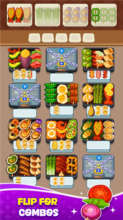 Skewer Jam: Food Sort screenshot5