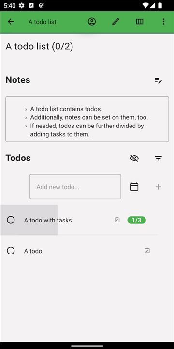 OpenTodoList screenshot3