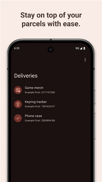 Deliveries: Track your parcels screenshot1