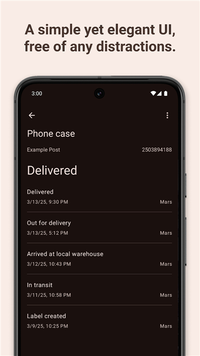 Deliveries: Track your parcels screenshot2