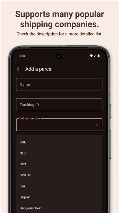 Deliveries: Track your parcels screenshot4