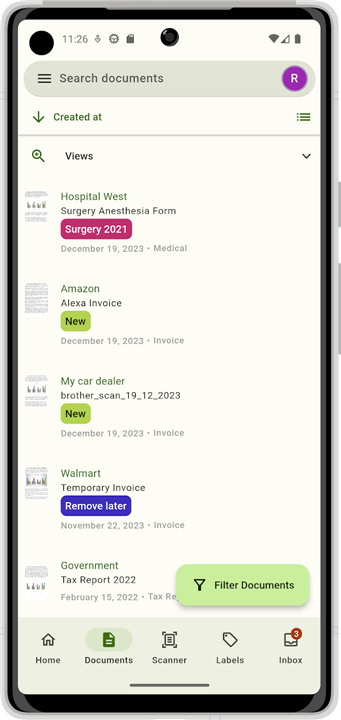 Paperless Mobile screenshot1