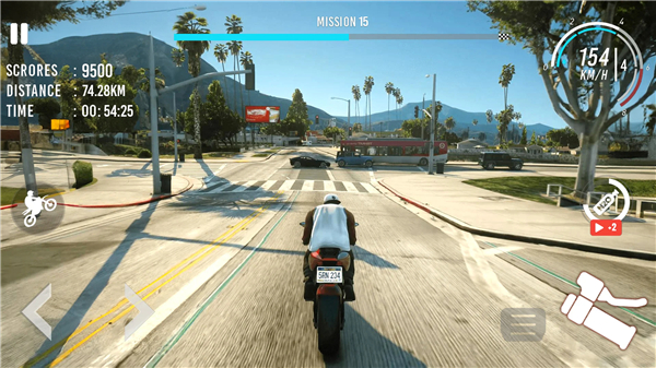 Traffic Bike Rider Rush screenshot5