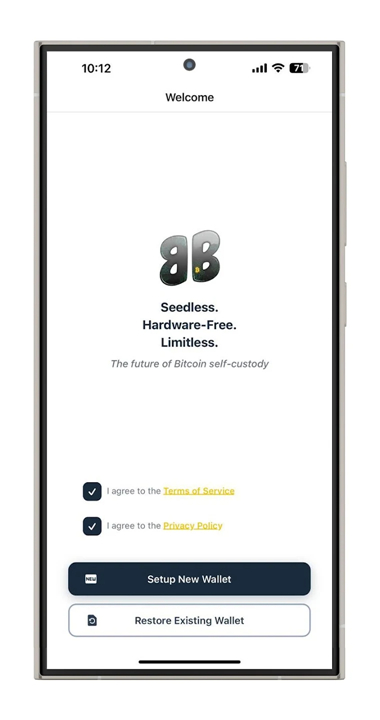 Bold Bitcoin Wallet screenshot1