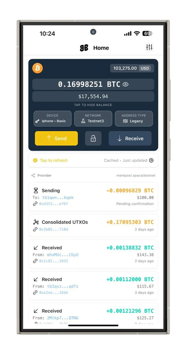 Bold Bitcoin Wallet screenshot4