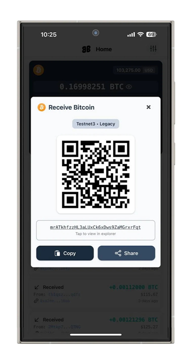 Bold Bitcoin Wallet screenshot8