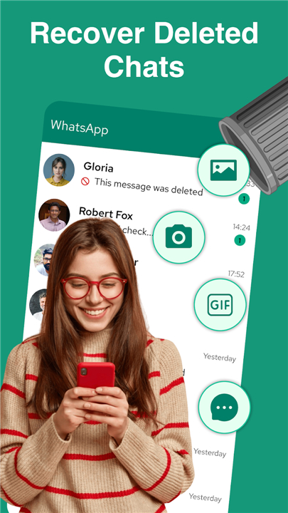 Recover Messages, Deleted Chat screenshot2