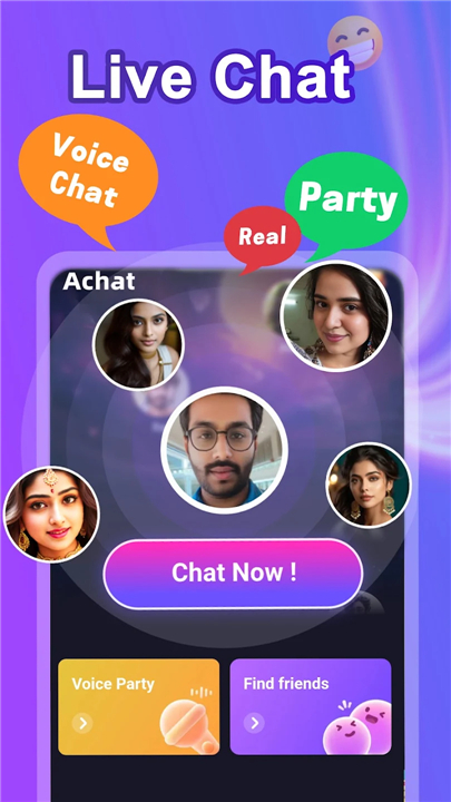 Achat- Global Voice Chat screenshot1