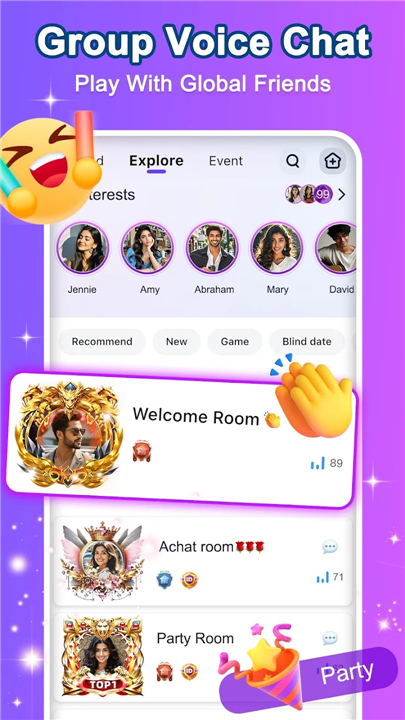 Achat- Global Voice Chat screenshot2