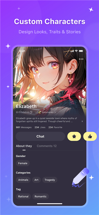 HiWaifu: AI Friend & Waifu Hub screenshot6