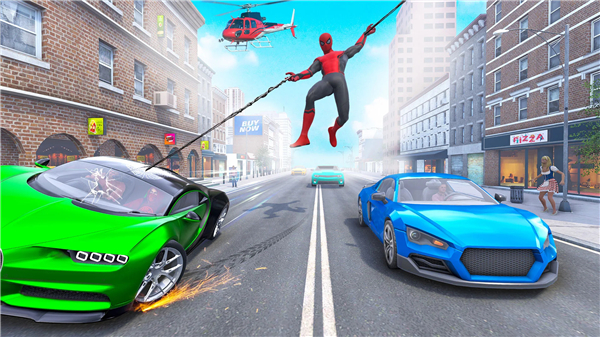 Rope Spider Hero Crime Fighter screenshot1