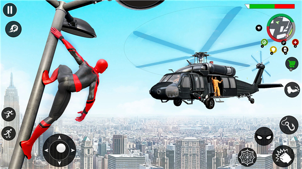 Rope Spider Hero Crime Fighter screenshot3