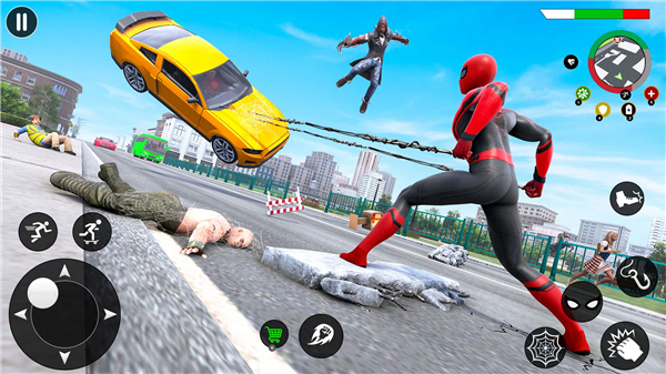 Rope Spider Hero Crime Fighter screenshot2
