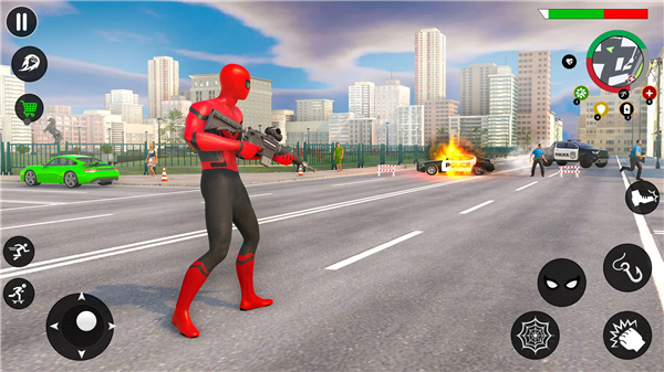 Rope Spider Hero Crime Fighter screenshot6