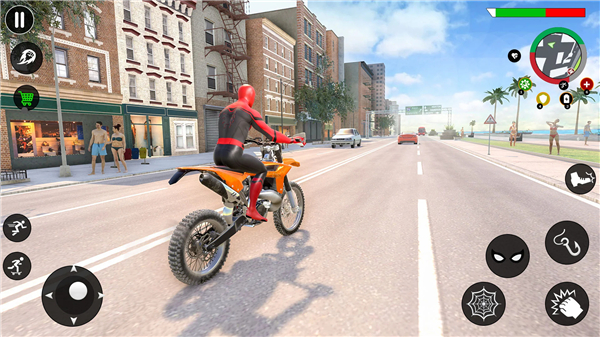 Rope Spider Hero Crime Fighter screenshot7