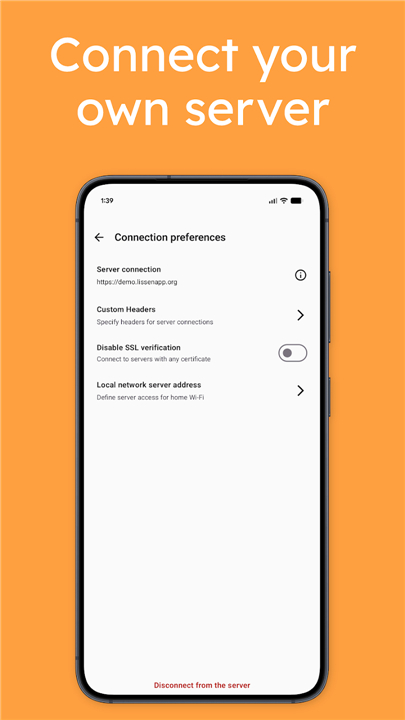 Lissen: Audiobookshelf client screenshot3